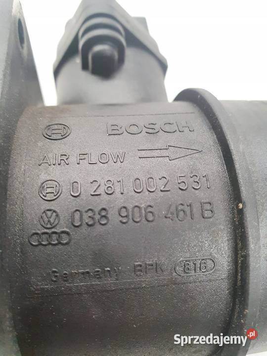 PRZEPŁYWOMIERZ AUDI VOLKSWAGEN SEAT 038906461B Przystajń