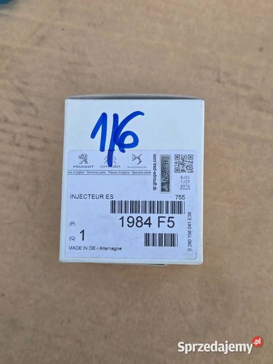 Wtrysk wtryskiwacz PSA Peugeot 407 30 V6 1984F5 osobowe Wtryskiwacze dolnośląskie sprzedam