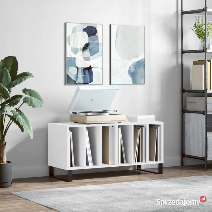 Szafka na płyty biała 100x38x48 materiał Warszawa
