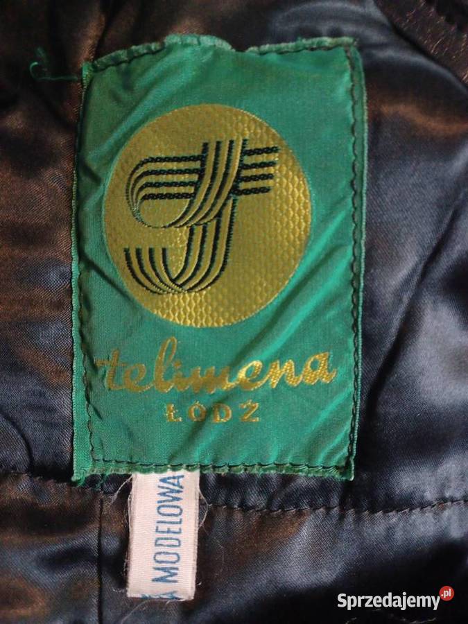 Płaszcz skóra Telimena 4446 stan doskonały Inny wzór łódzkie Łódź