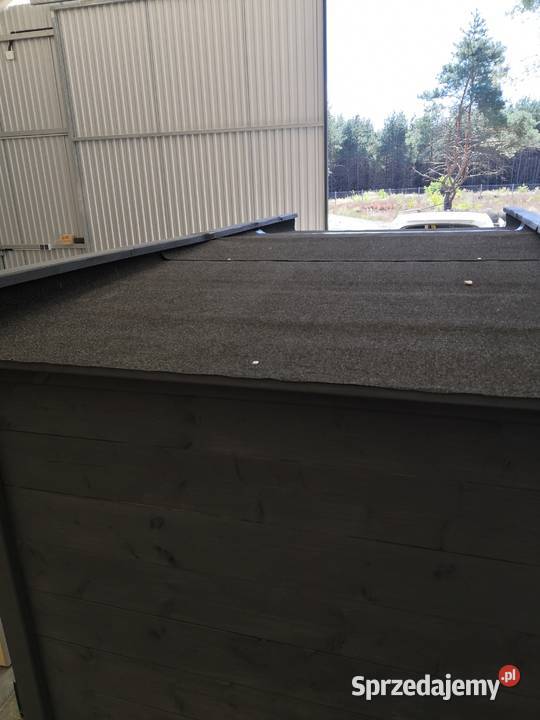 Domek ogrodowy narzędziowy drewutnia stolik Kawnice