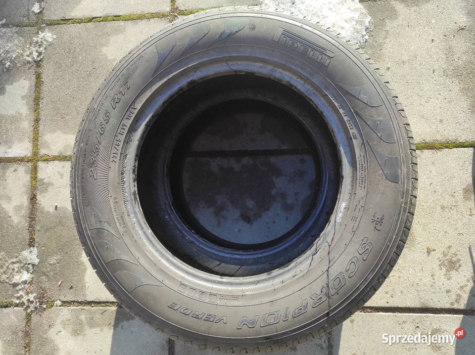 Opony PIRELLI Scorpion Verde 23565R17 sprzedam