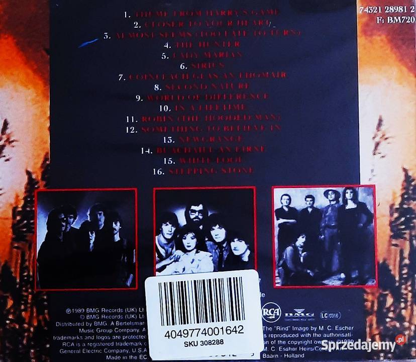 CD Nowa Wspanialy Album CD Zespołu CLANNAD Past rock Poznań