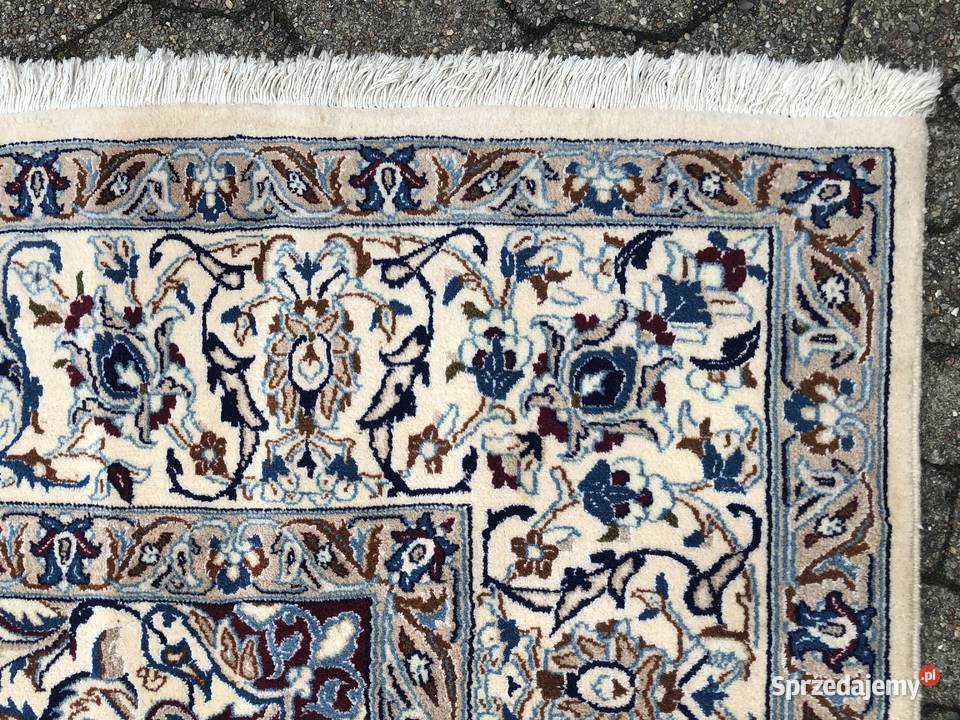 Recznie tkany dywan PERSKI NAIN chodnik bieznik Tuczno sprzedam