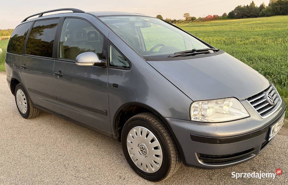 VW SHARAN 2009 19 TDI 7 osobowy SERWIS FILM diesel Wieliszew