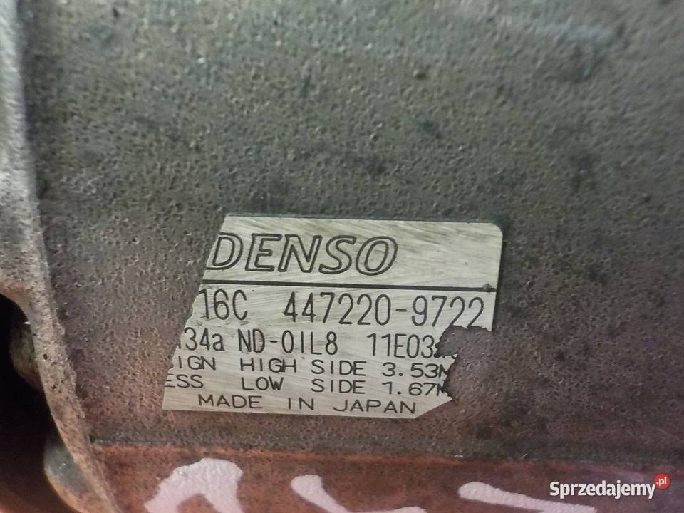 TOYOTA PREVIA II 24 VVTI 04r 2ZAZFE sprezarka Motoryzacja Suków