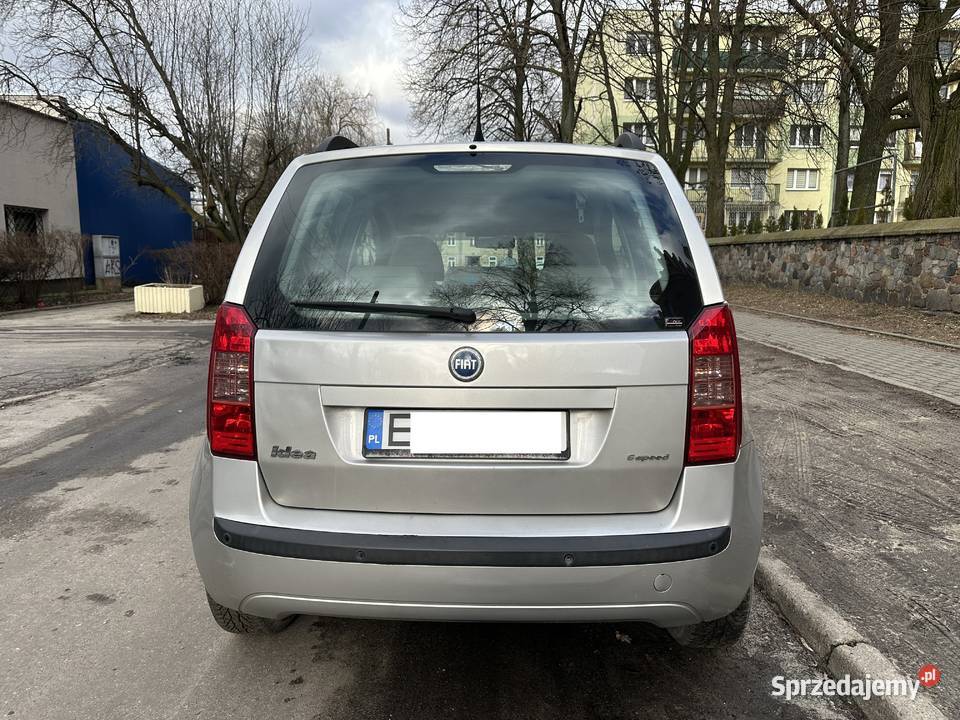Fiat Idea 14 2006r LPG Klimatyzacja łódzkie