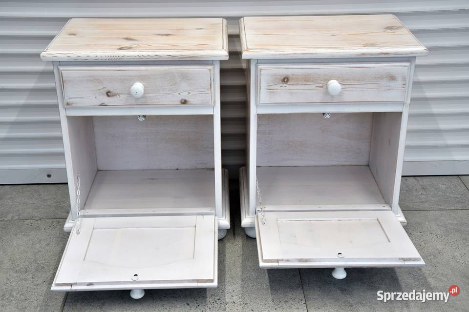 szafki nocne z drewna sosnowego nowe Olsztyn