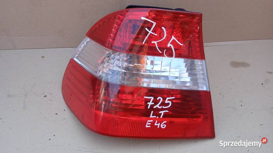 BMW E46 FL SEDAN LAMPA TYŁ LEWA osobowe Światła stop Zbierkowo sprzedam