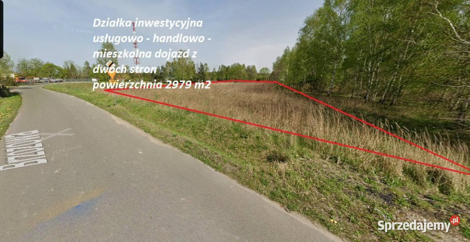 Działkę sprzedam Okup Wielki 2979m2 2979m2