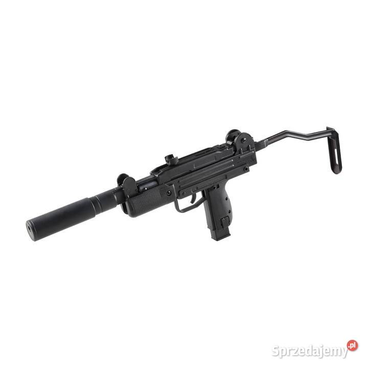Pistolet maszynowy wiatrówka IWI Mini Uzi 45 mm