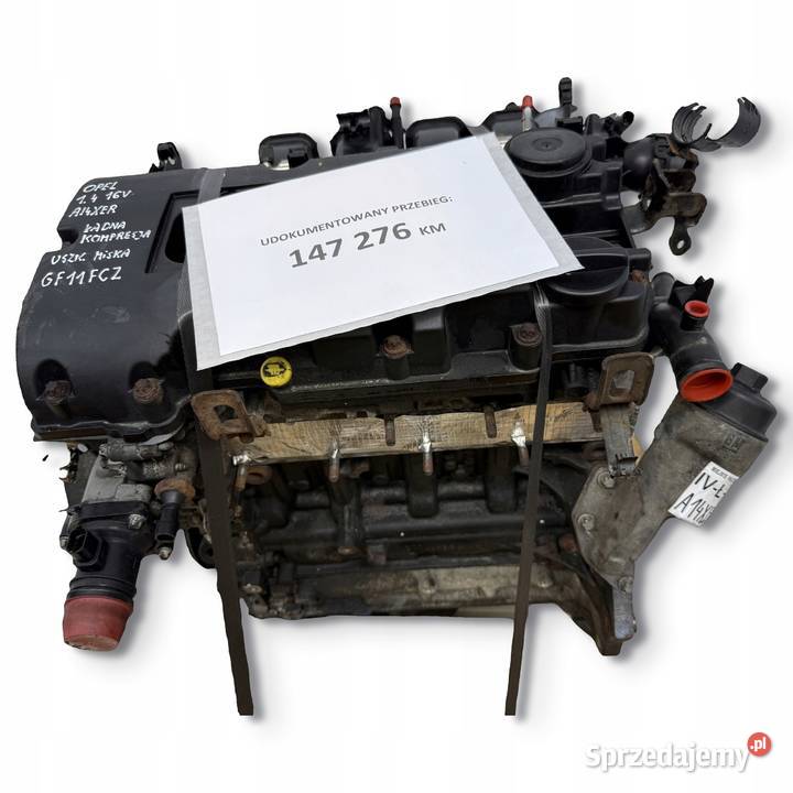 SILNIK A14XER Opel Meriva B Corsa D Astra IV J Chełm sprzedam