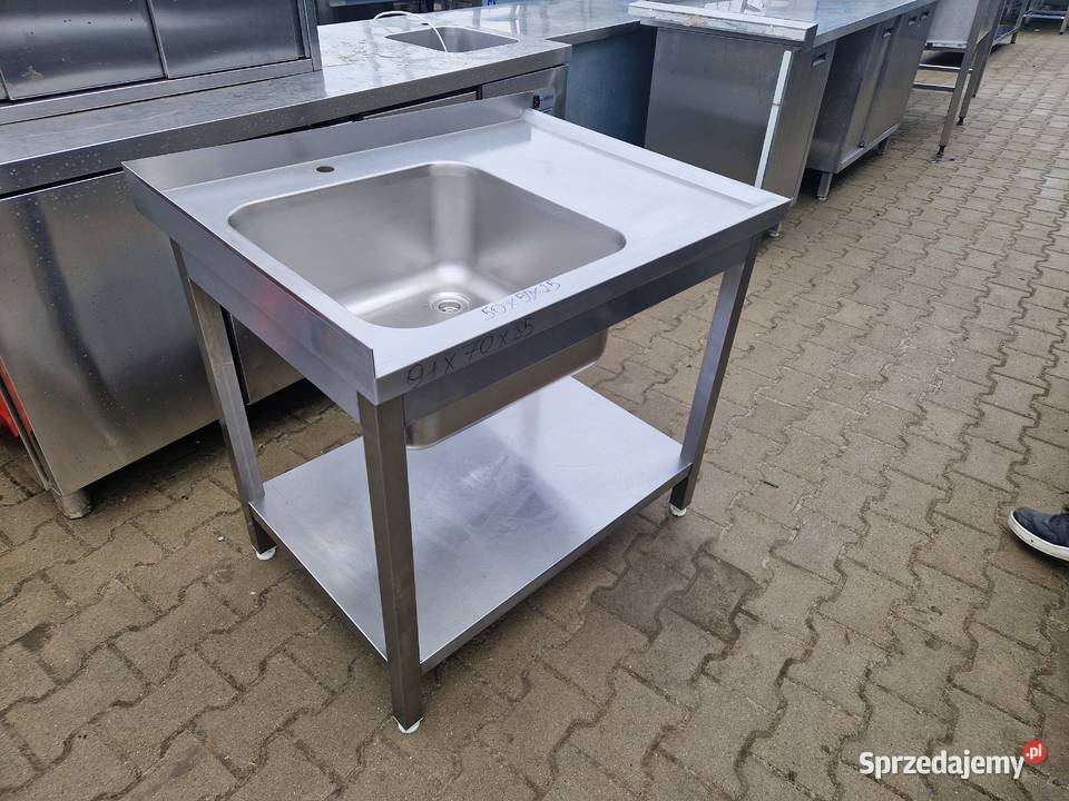 Zlew Gastronomiczny 1 Komorowy Z Półką 917085 wielkopolskie Ostrów Wielkopolski