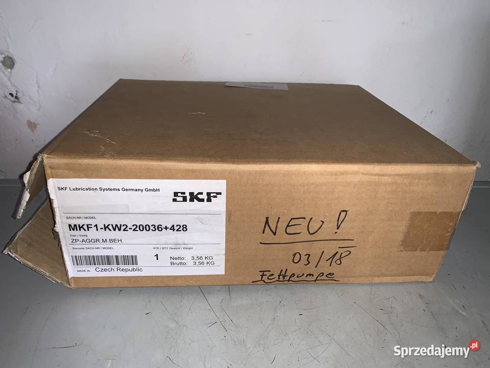 SKF MKF1KW220036 Gear Pump Unit Warszawa sprzedam