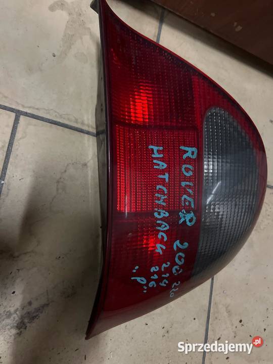 Lampa tyl prawa rover 200 osobowe Margonin sprzedam