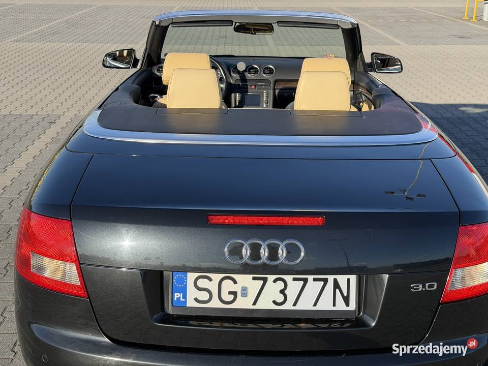 Audi A4 B6 Cabrio 30 V6 220 Manual 6bieg Gliwice