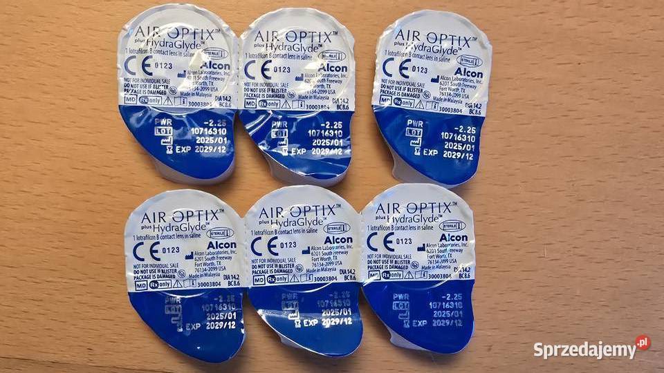 Soczewki Alcon Air Optix Plus Hydraglyde 225 7 łódzkie
