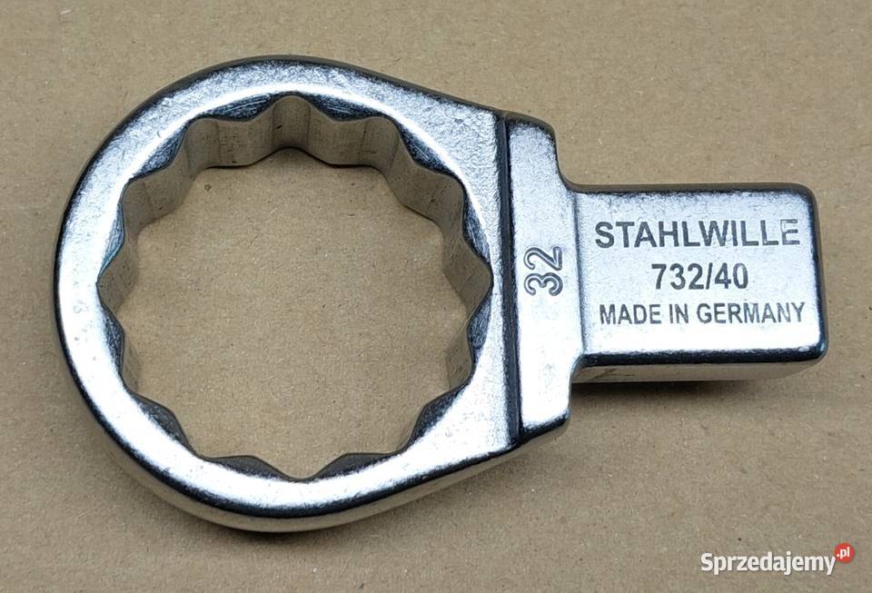 STAHLWILLE 73240 32 KLUCZ OCZKOWY 32MM GŁOWICA Mielęcin sprzedam