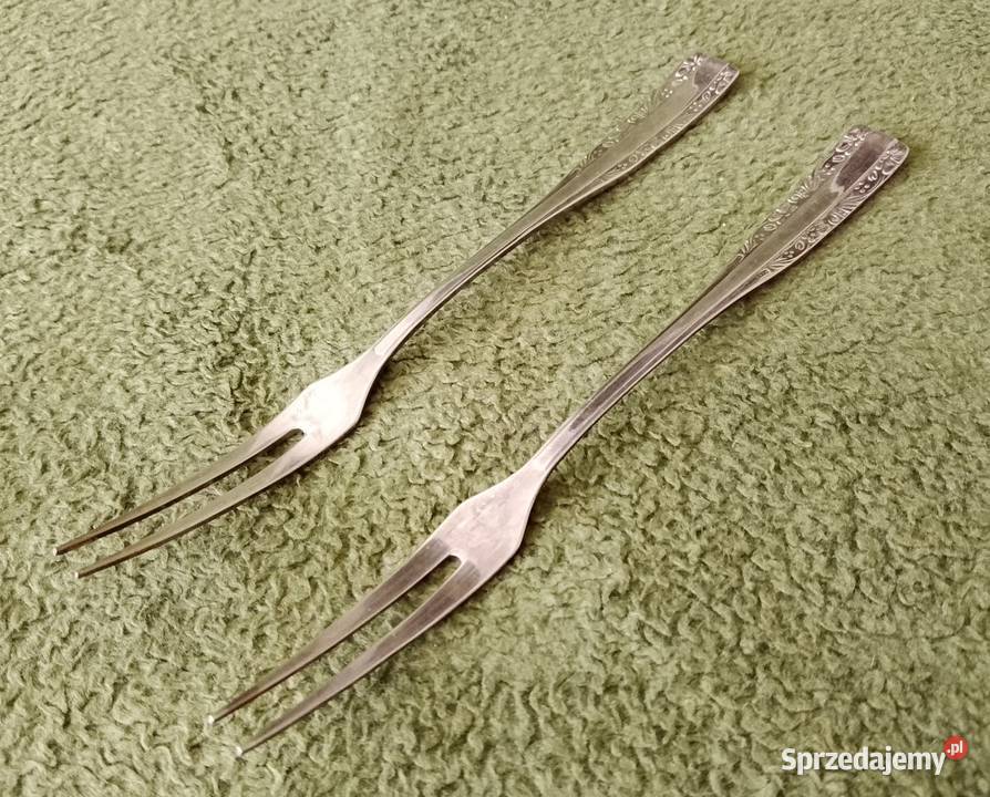 Platerowane widelce serwingowe Hefra wzór Katowice sprzedam