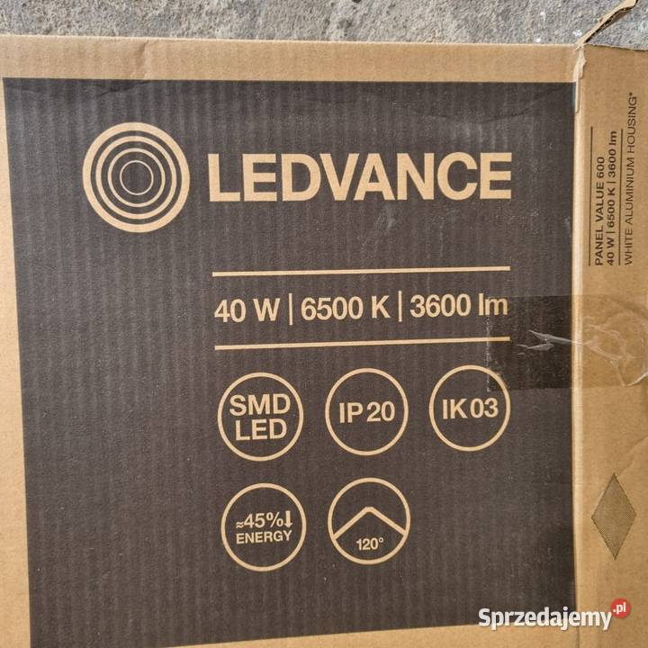 Sprzedam panel Led Value 600 Ledvance łódzkie Łódź