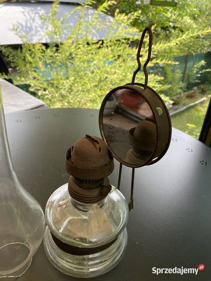 Lampa naftowa polska stara Zielonka