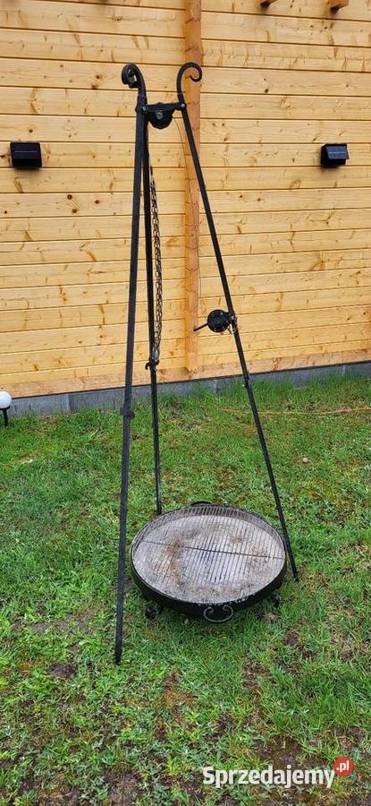 Grill ogrodowy z podwieszanym rusztem mazowieckie Warszawa sprzedam