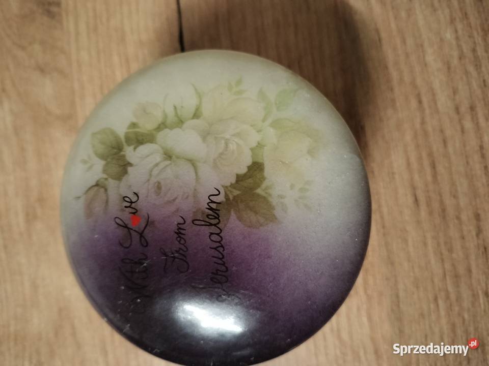 Puzderko alabaster szkatułka 8 Porcelana i szkło Choszczno