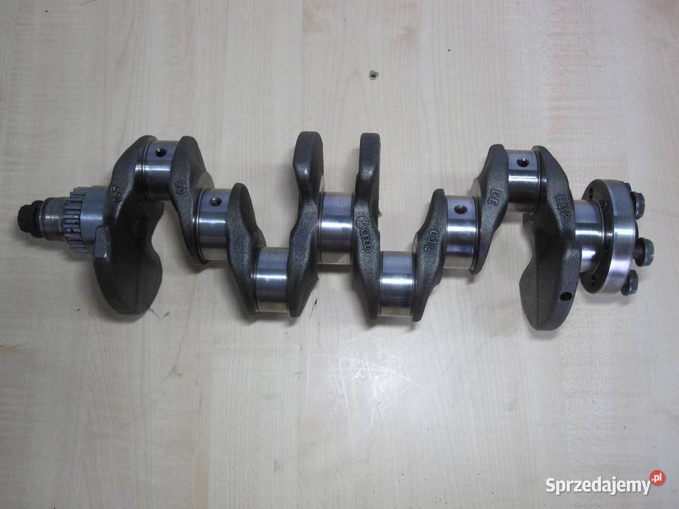 AUDI VW SKODA SEAT CAY 16 TDI 10r wał korbowy sprzedam