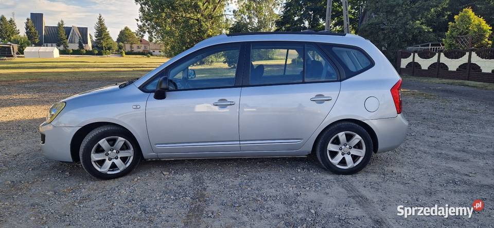Kia Carens 20 bezyna lpg klima srebrny Piaseczno