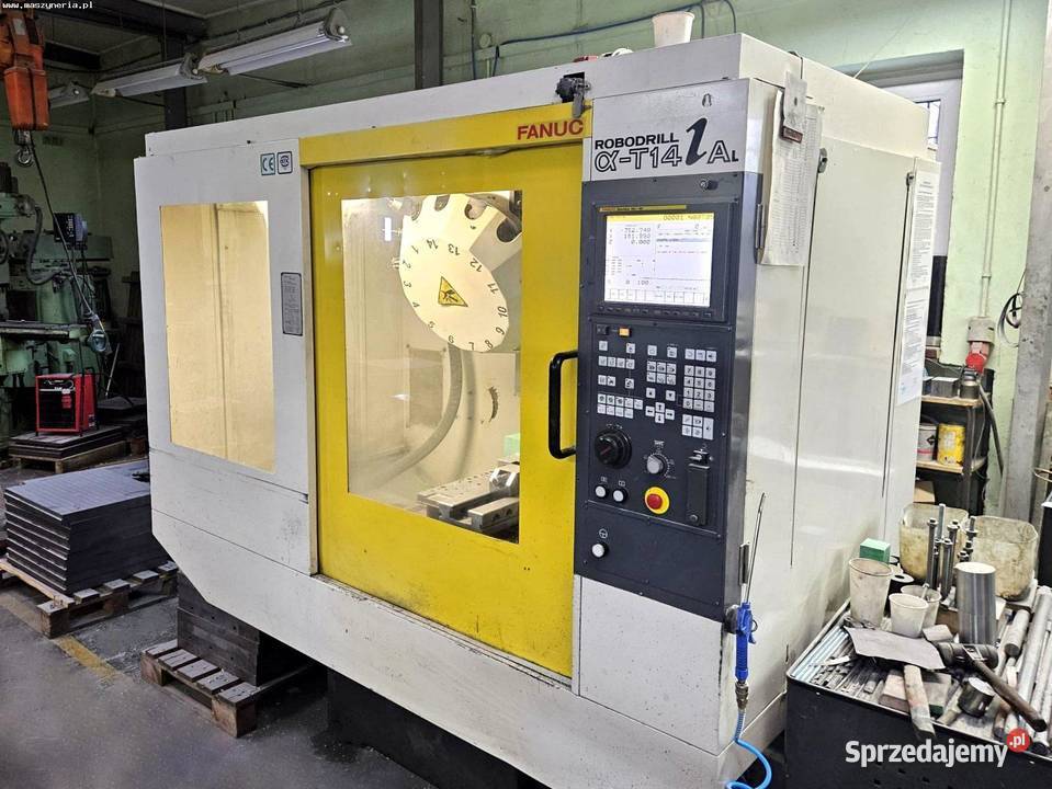 Centrum obróbcze CNC FANUC Robodrill ALPHAT14iAL Jelenia Góra sprzedam