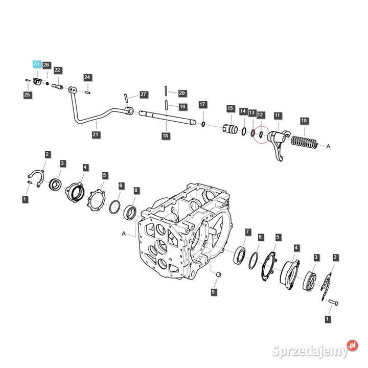 Pierścień segera 20 mm LS XJ25 LS MT125 LS MT335 Tajęcina
