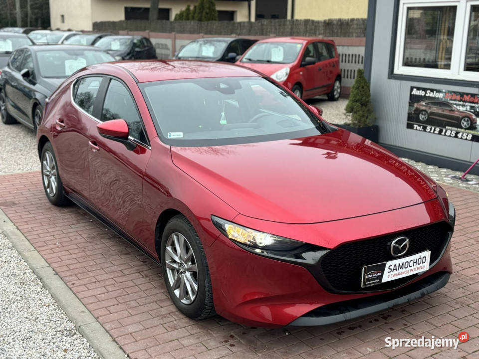 Mazda 3 Gwarancja Head Up BixenonSalon IV 2019 kurtyny powietrzne mazowieckie Sade Budy