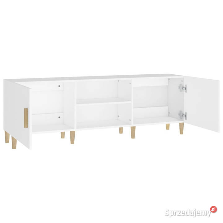 Szafka pod TV biała 150x30x50 materiał Warszawa