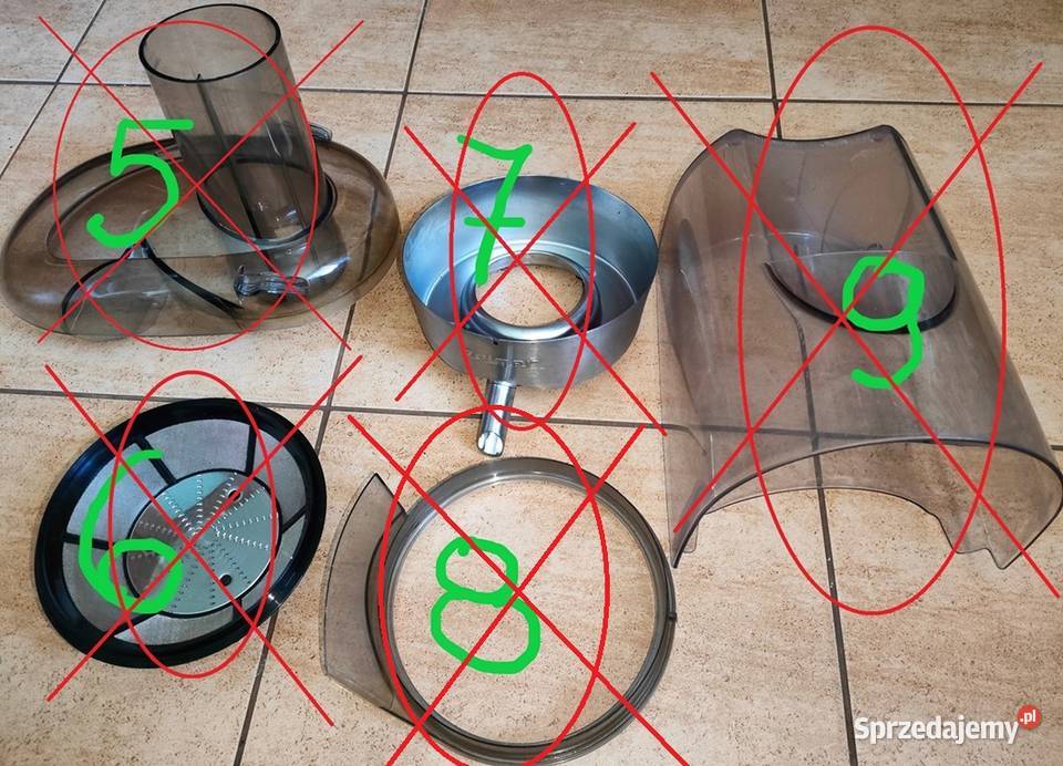 Sokowirówka Zelmer ZJE1900X Typ 476części Bielsko-Biała sprzedam