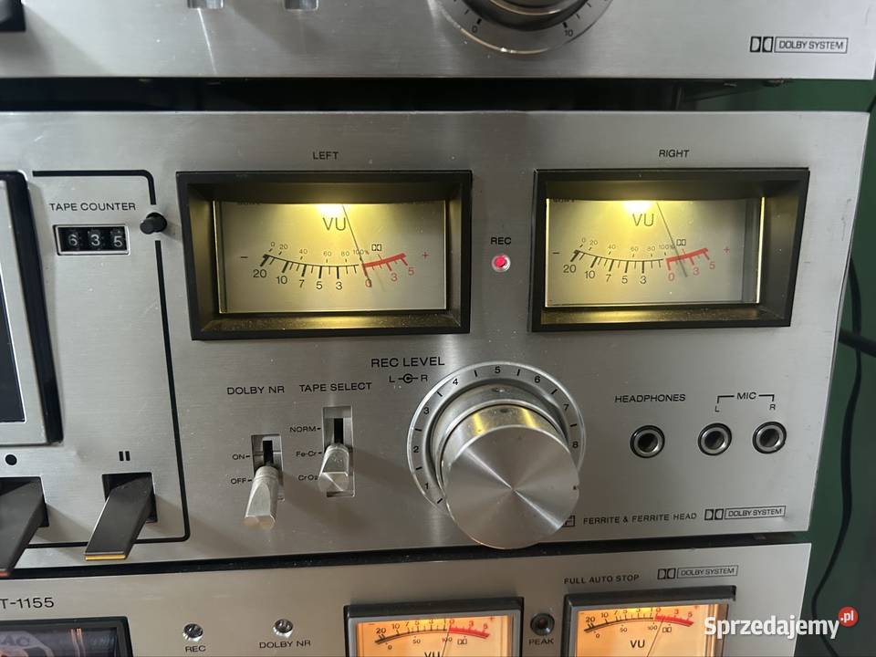 Sony amplituner deck gramofon Wzmacniacze i pokrewne Wierzbica