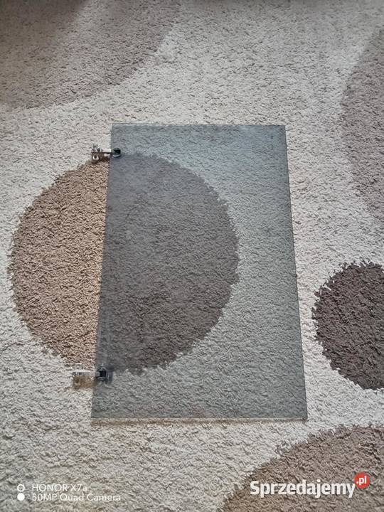 Drzwiczki szklane szkło hartowane z zawiasami Kielce