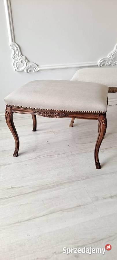 Stylowa pufa podnóżek stołek siedzisko taboret Szczecin