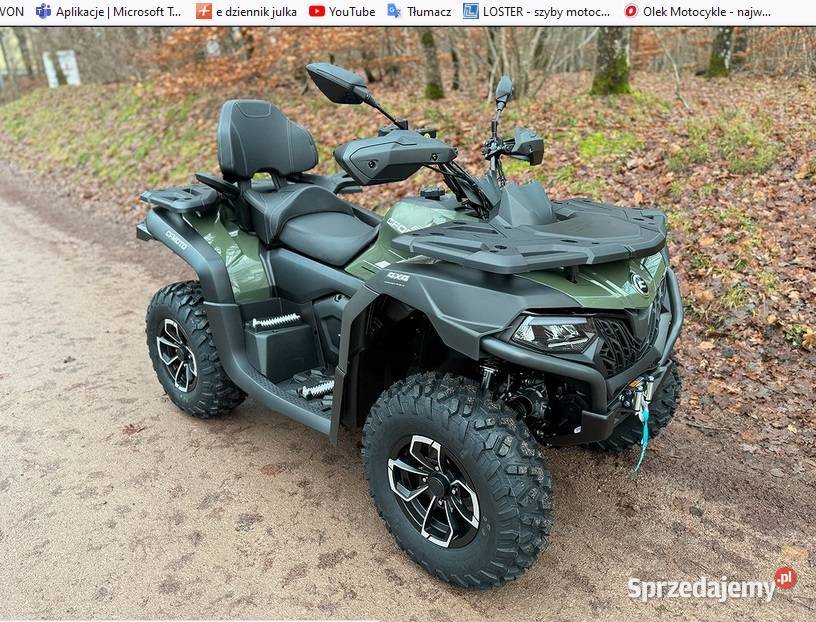 Quad CFORCE 625L Touring EPS 2024r FV23 CF Moto małopolskie Nowy Sącz