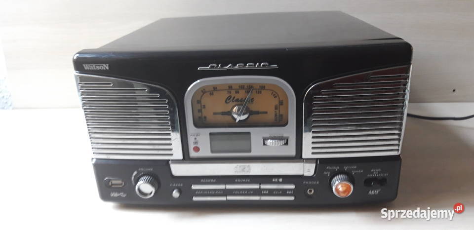 Watson Classic Radio Gramofon Poznań
