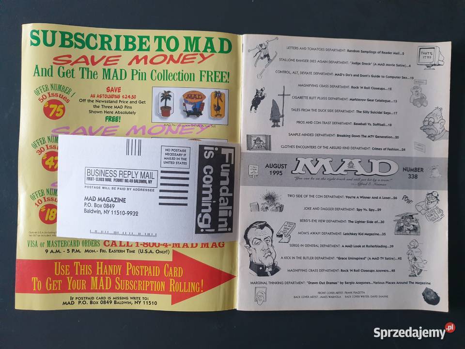 MAD 3381995 Judge Dredd Gdynia