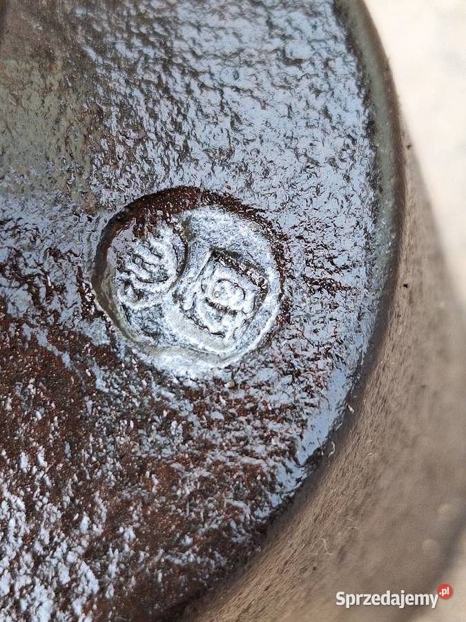 Stary odważnik do wagi ciężarek żeliwny 2