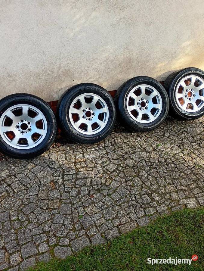 Koła BMW E60E61 5x120 R16 opony letnie Leszno