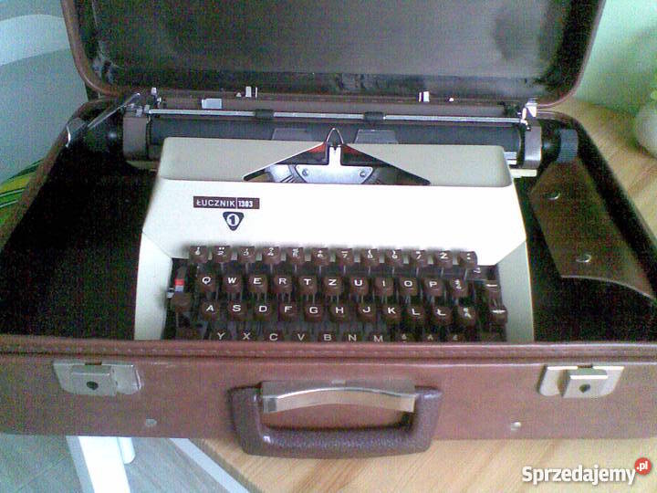 Walizkowa maszyna do pisania Łucznik 1303 Wrocław sprzedam
