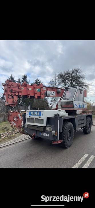 Dźwig samojezdny ppm terex 4x4 Puławy