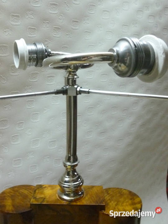 STARA OKAZAŁA LAMPA GABINETOWA art deco Antyki Antyki, Sztuka, Kolekcje Wieliczka