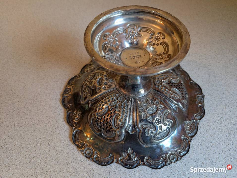 Patera na nóżce RR S Sheffield EPNS RICHARD Pozostałe Piła