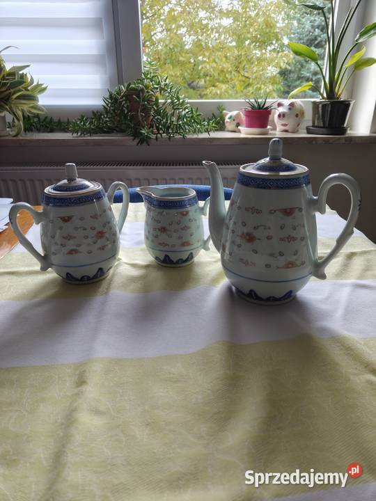 Serwis do herbaty porcelanowy Pozostałe Łódź sprzedam