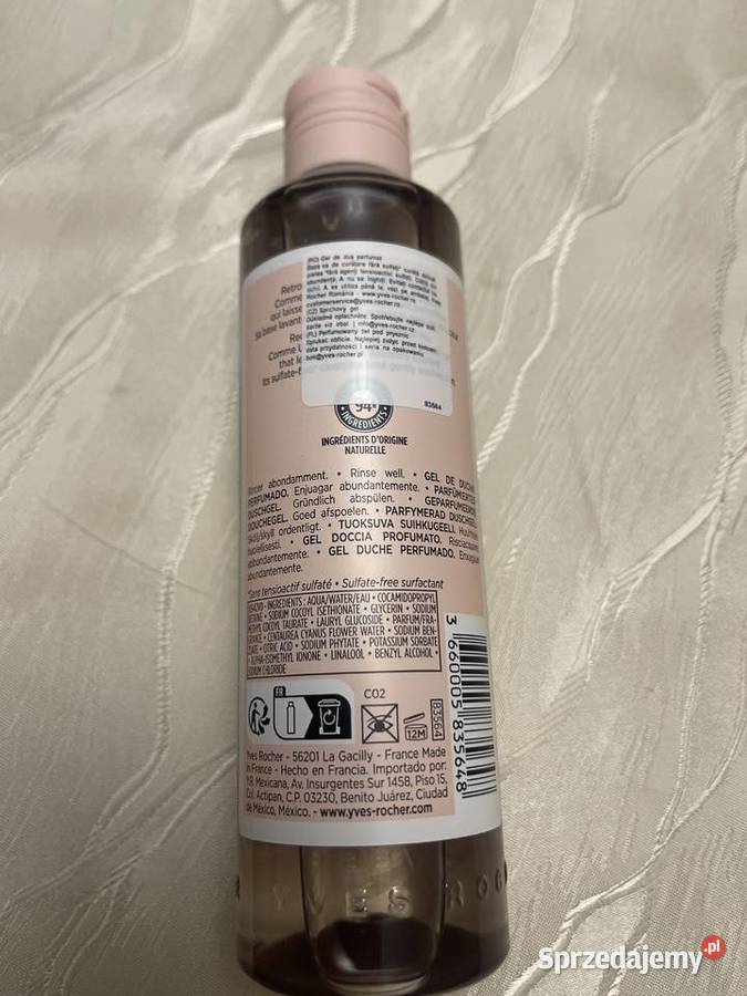 Yves Rocher perfumowany żel pod prysznic comme Dla kobiet Gostyń