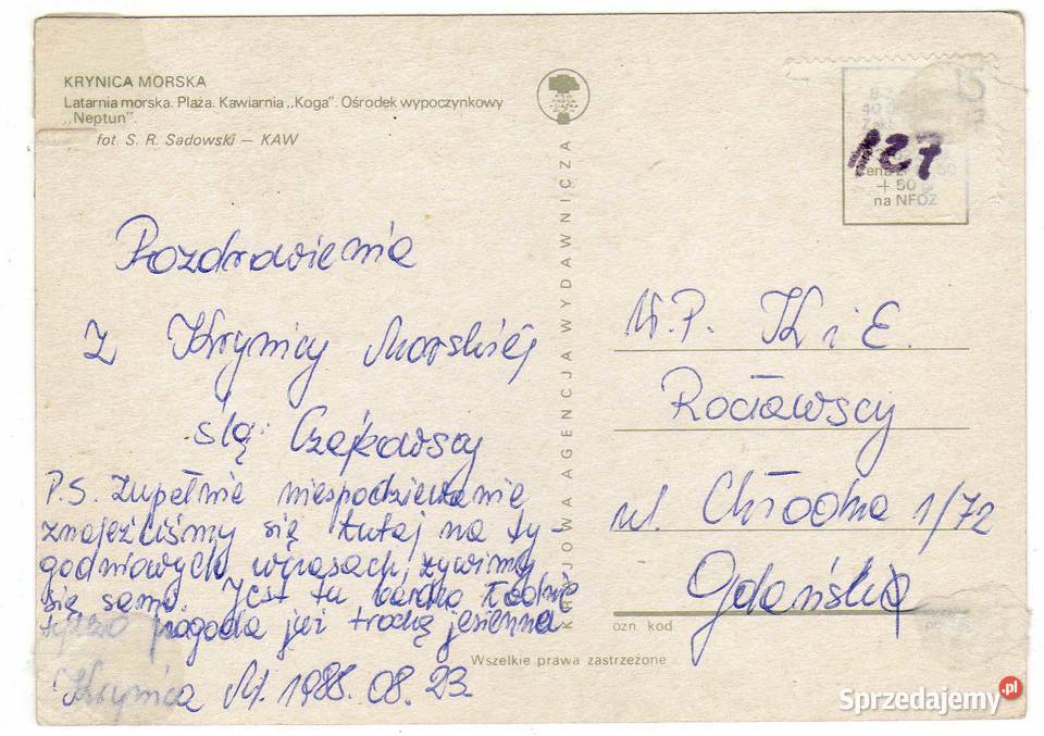 KRYNICA MORSKA POCZTÓWKA WIELOWIDOKOWA 2 świętokrzyskie Krynki