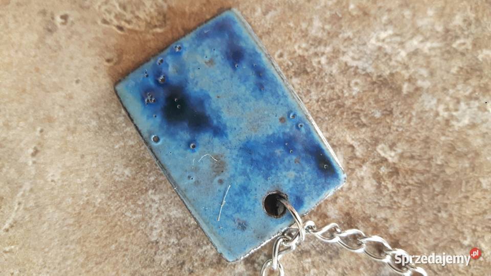 Naszyjnik ceramiczny ręcznie wykonany Otwock